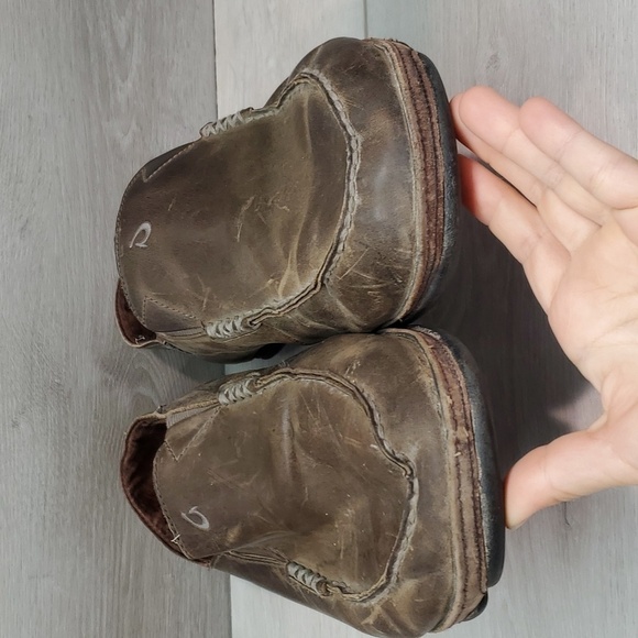 Olukai Mens Moloa Leather Loafer Slip on shoes sz 13 - Picture 5 of 14